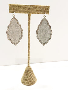 Silver fashion Rhinestone Earrings