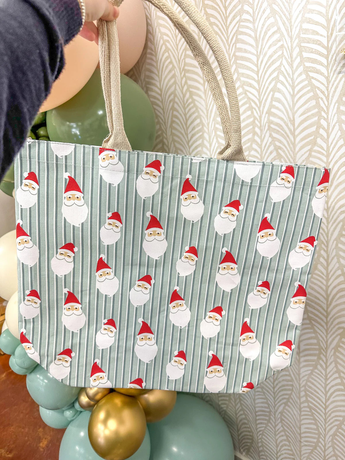 Jolly Santa Tote