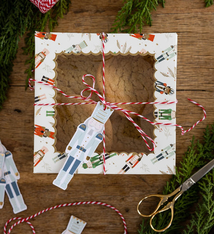 Nutcracker Treat Boxes (set of 6) Boxes and tags