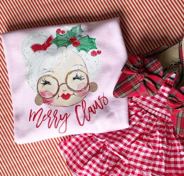 Merry Claus (3 styles available) (Polka Dot Poodle Exclusive)