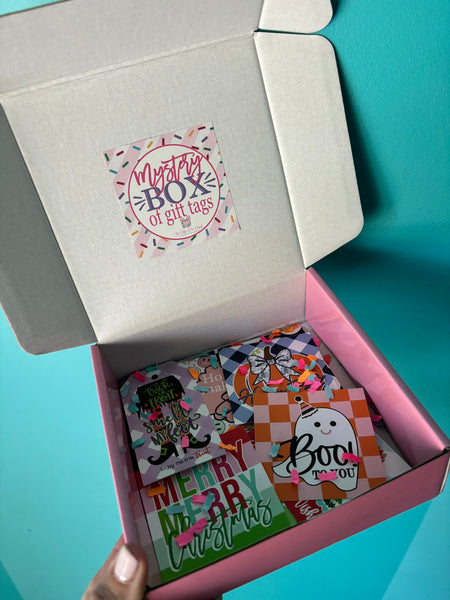 Mystery Box of Gift Tags