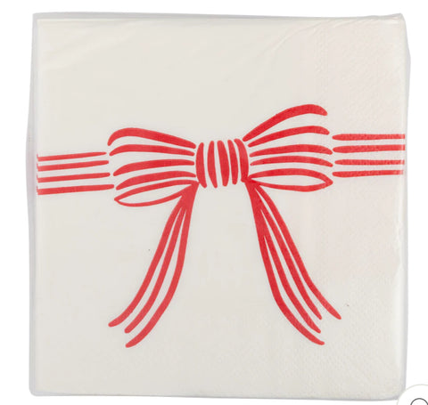 Bow Cocktail Napkin