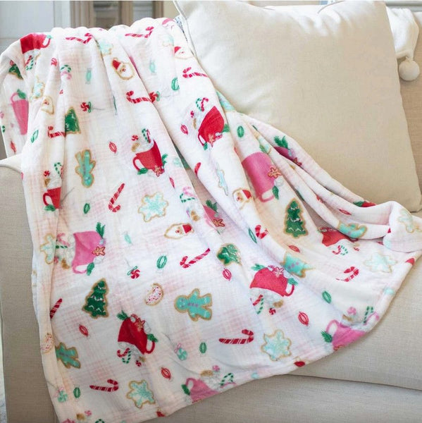 Baking Spirits Bright Plush Blanket 50x60"