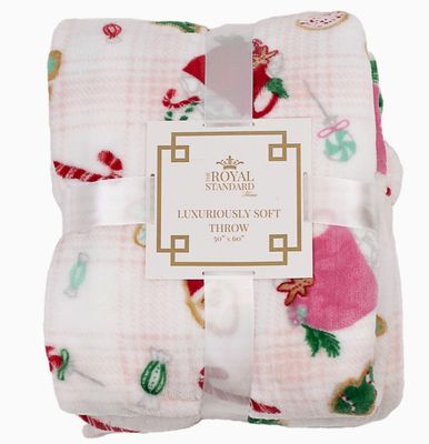 Baking Spirits Bright Plush Blanket 50x60"