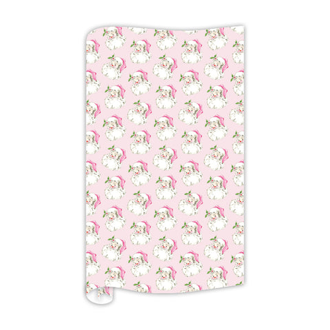 Pink Santa Wrapping Paper (will ship first week of Dec)