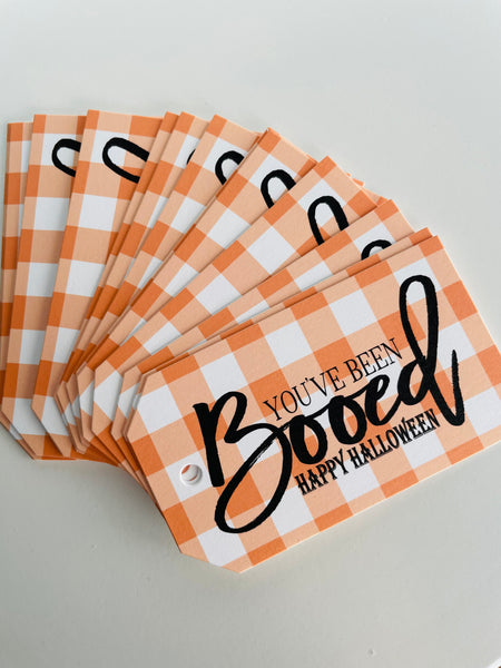 Here for the Boos BOOING KIT (Hot/Cold Beverage cup, napkins and "You've been Boo'd" gift tags (set of 8 with lids and tags)