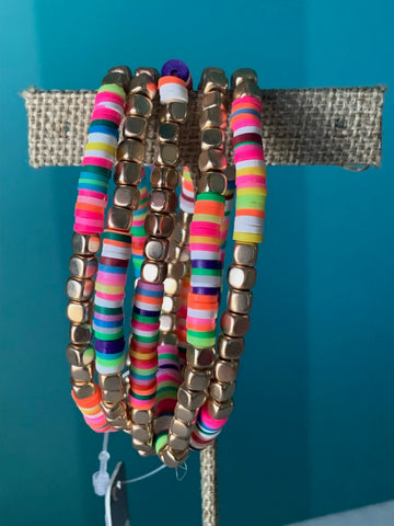 Colorful Bracelet set(5 total)