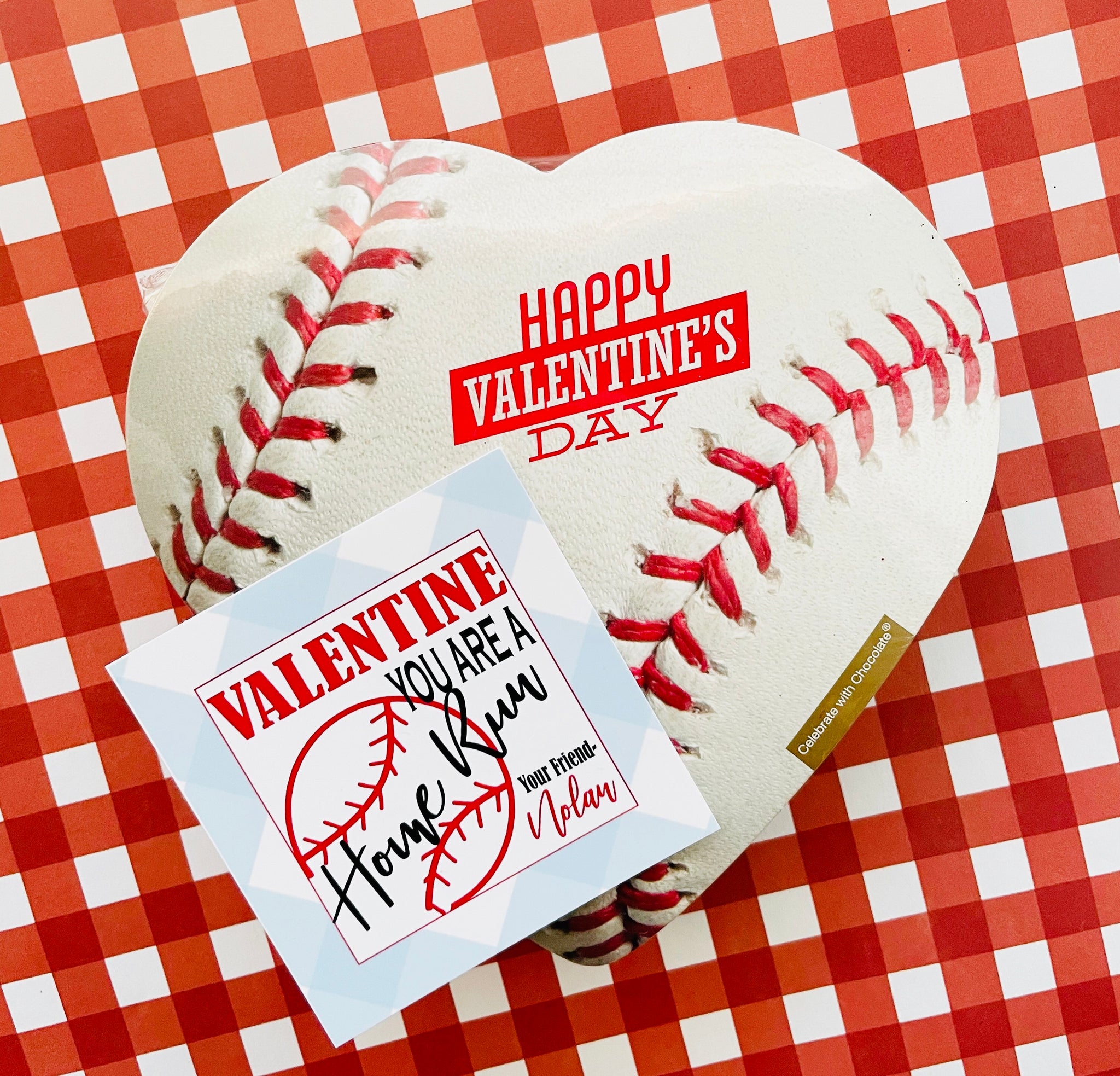 You are a HOME RUN-baseball Personalized Gift Tags